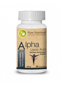 Pure Nutrition Alpha Lipoc Acid 60 Veg Capsules